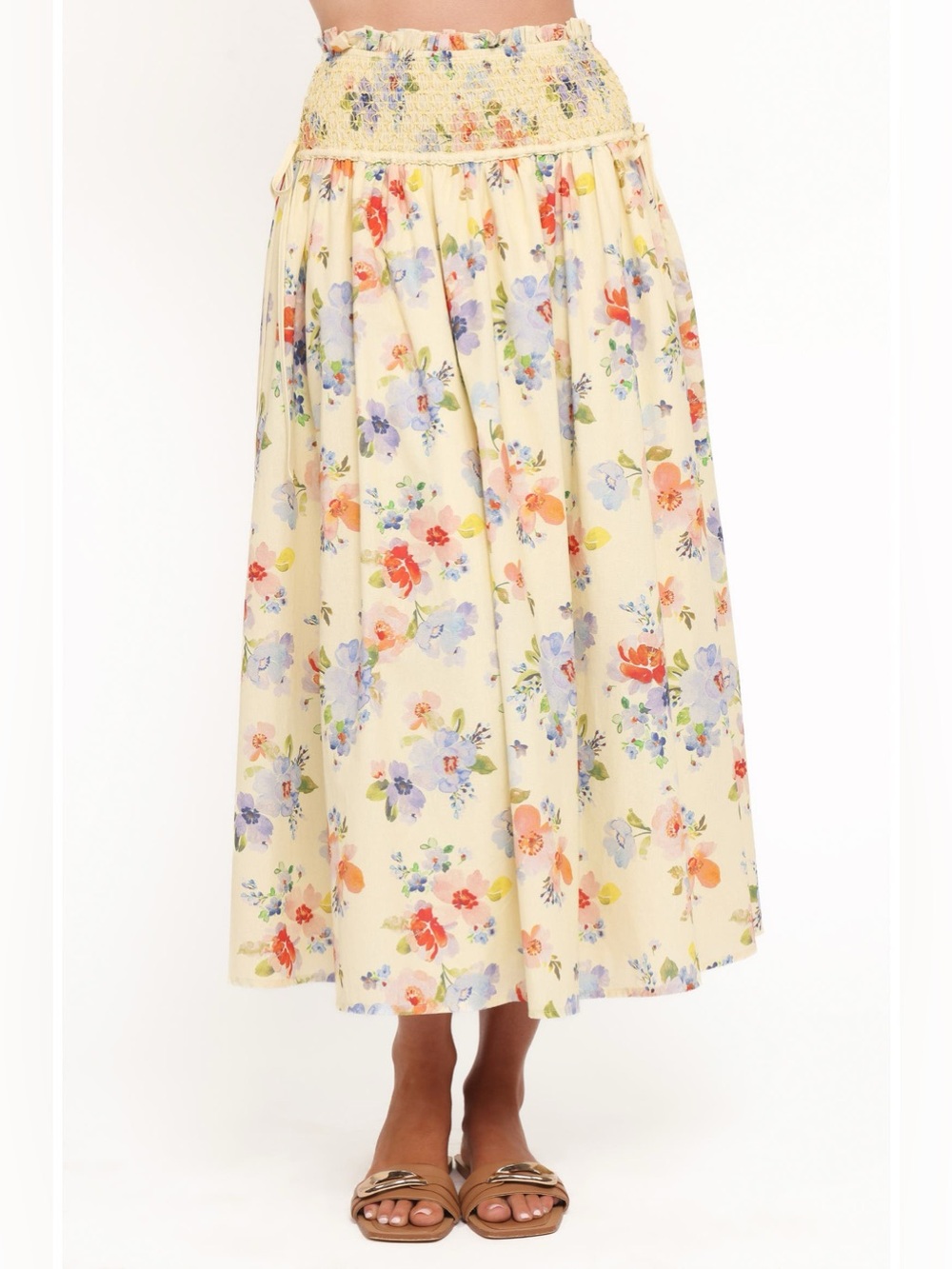 Petal & Pup - Saskia Floral Print Maxi Skirt - Size M